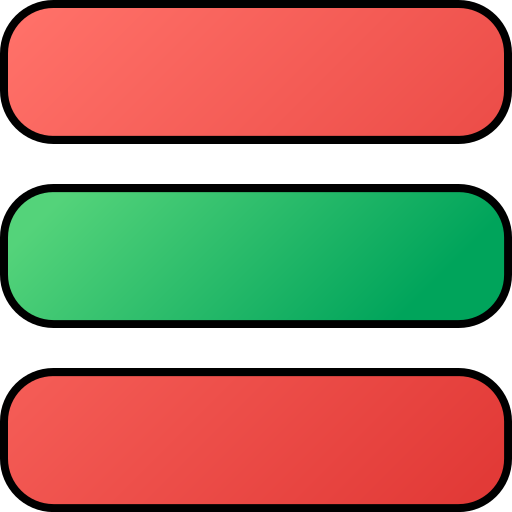 menú Generic gradient lineal-color icono
