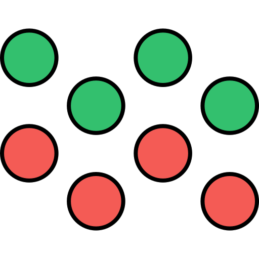 cirkel raster Generic color lineal-color icoon