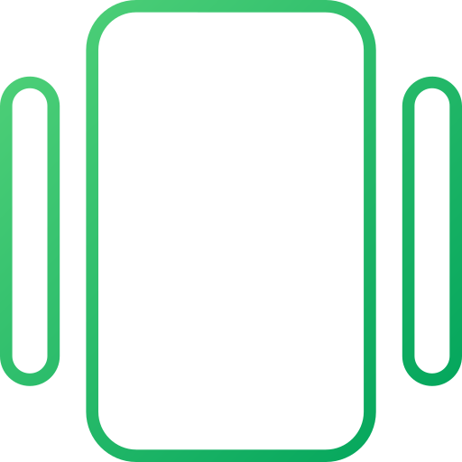 중앙 정렬 Generic gradient outline icon