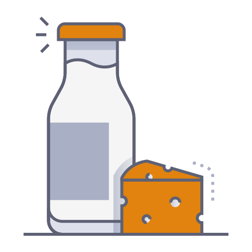 Молочный продукт Generic gradient lineal-color иконка