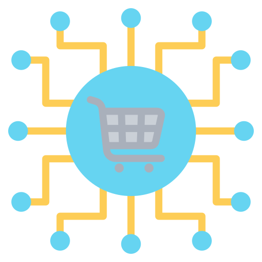 Smart shopping Generic color fill icon