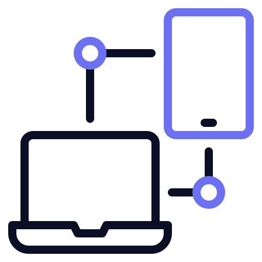 Connect device Generic color outline icon