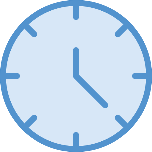 Time Generic color fill icon