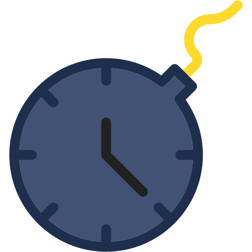 Time bomb Generic color fill icon