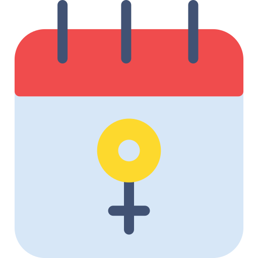 女性の日 Generic color fill icon