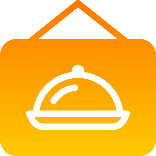 Restaurant Generic gradient fill icon