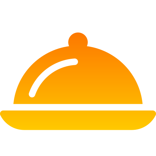 Food cover Generic gradient fill icon