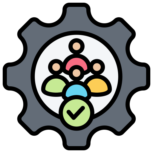 team management Generic color lineal-color icon