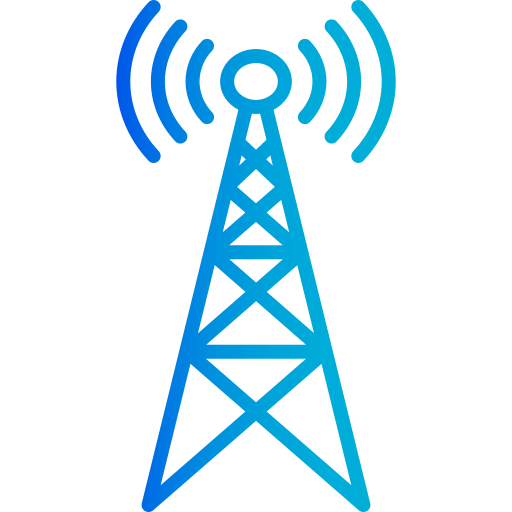 torre de radio Generic gradient outline icono