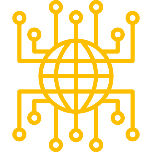 Global network Generic color outline icon