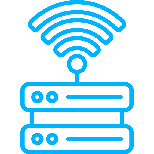 Wireless connectivity Generic color outline icon