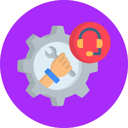 Technical Support Generic color fill icon