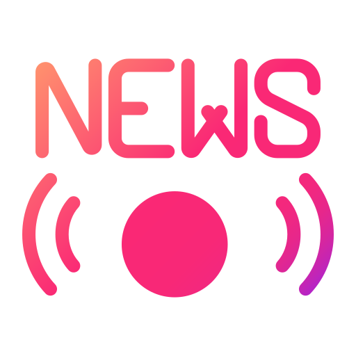 News and media Generic gradient fill icon