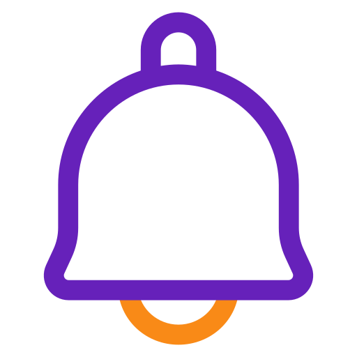campana de notificación Generic color outline icono