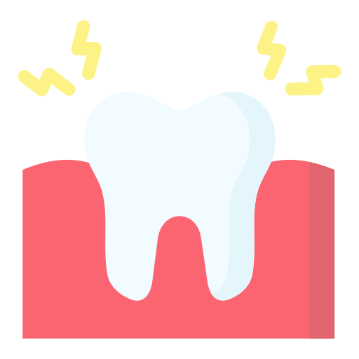 Зубная боль Generic color fill иконка