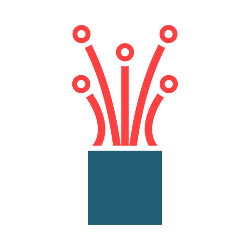 cable Generic color fill icono