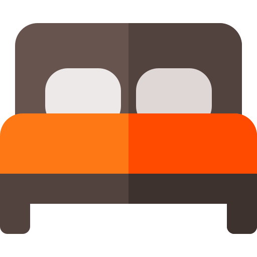 Кровать Basic Rounded Flat иконка