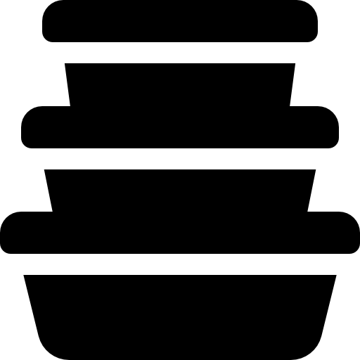 tupper Basic Rounded Filled icono