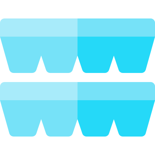 bandeja de hielo Basic Rounded Flat icono