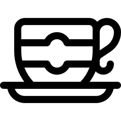 kawa Basic Rounded Lineal ikona