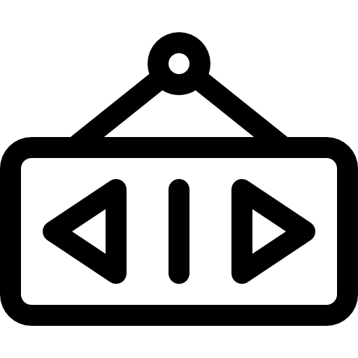 오픈 사인 Basic Rounded Lineal icon