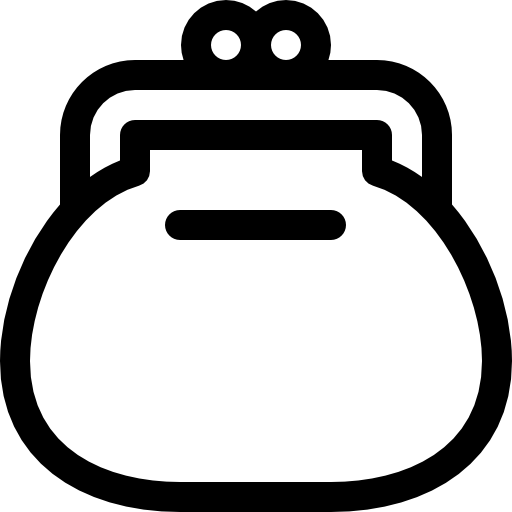 Кошелек Basic Rounded Lineal иконка