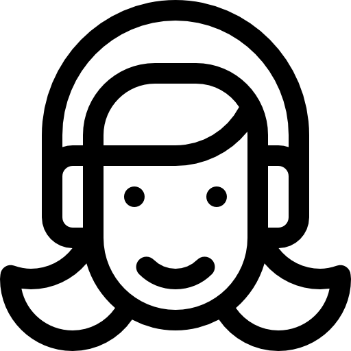 klantenservice Basic Rounded Lineal icoon