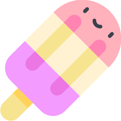 Popsicle Kawaii Flat icon