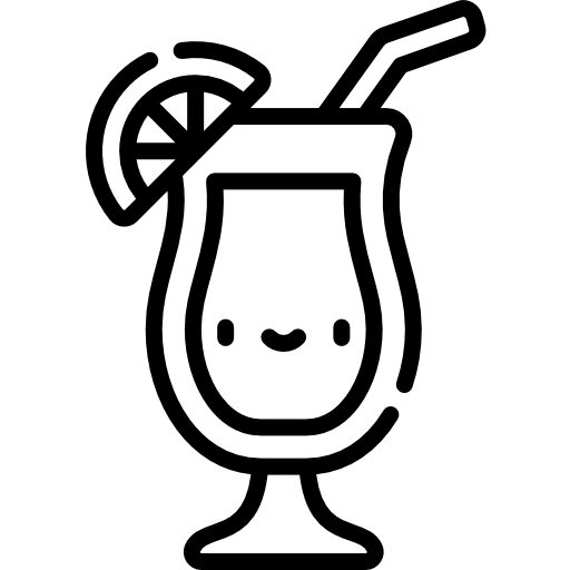 Коктейль Kawaii Lineal иконка
