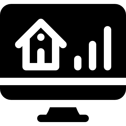 analyse Basic Rounded Filled icoon