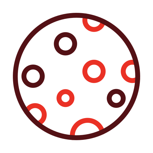 Full moon Generic color outline icon