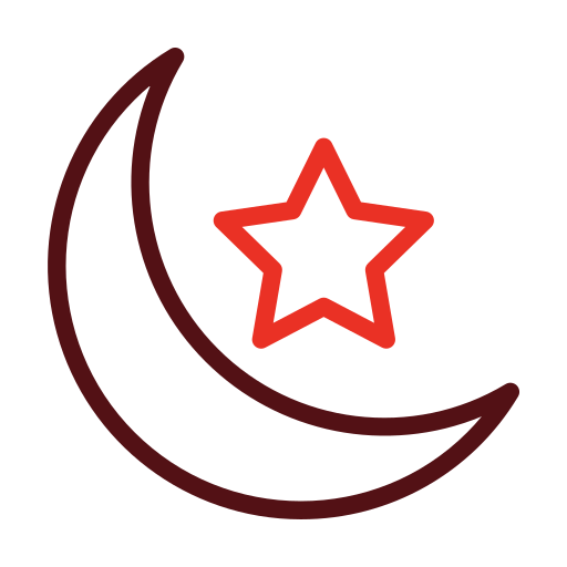Crescent moon Generic color outline icon