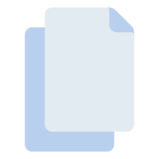 ファイルのコピー Generic color fill icon