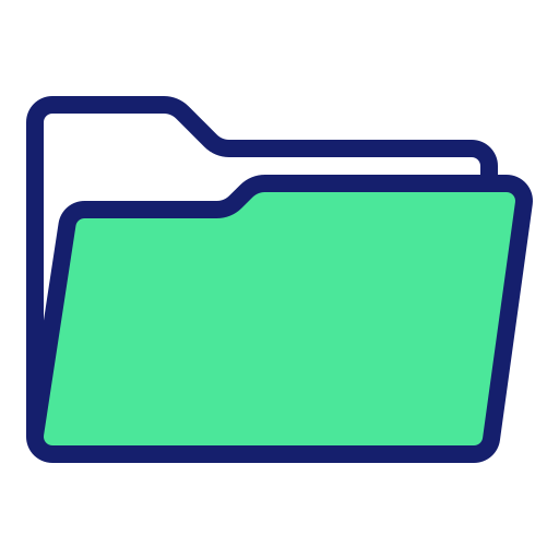 폴더 열기 Generic color lineal-color icon