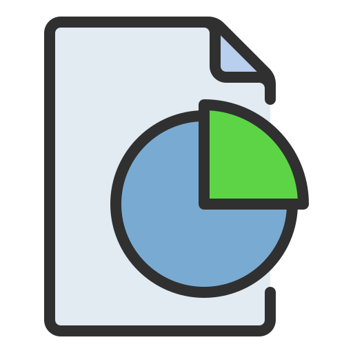 チャートファイル Generic color lineal-color icon
