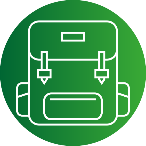 rucksack Generic gradient fill icon