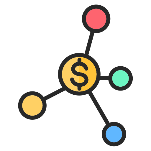 회로망 Generic color lineal-color icon