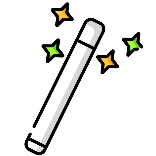 Wand Generic color lineal-color icon