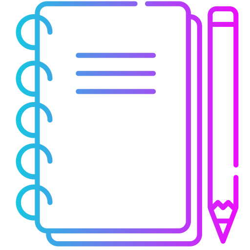 Notebook Generic gradient outline icon