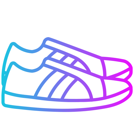 신발 Generic gradient outline icon