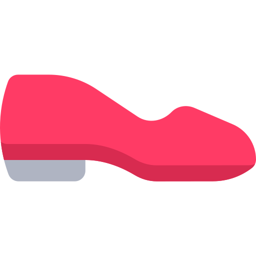 płaskie buty Generic color fill ikona