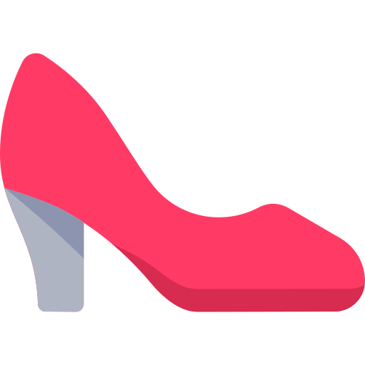 Высокие каблуки Generic color fill иконка