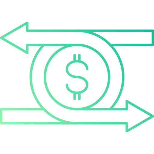 kreislaufwirtschaft Generic gradient outline icon