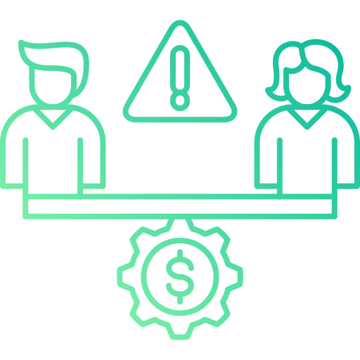 Equity Generic gradient outline icon