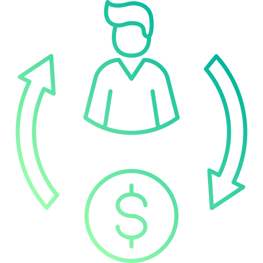 Social responsibility Generic gradient outline icon