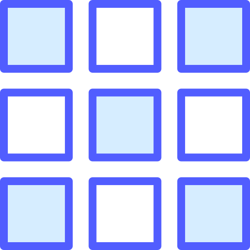 siatka Generic color lineal-color ikona