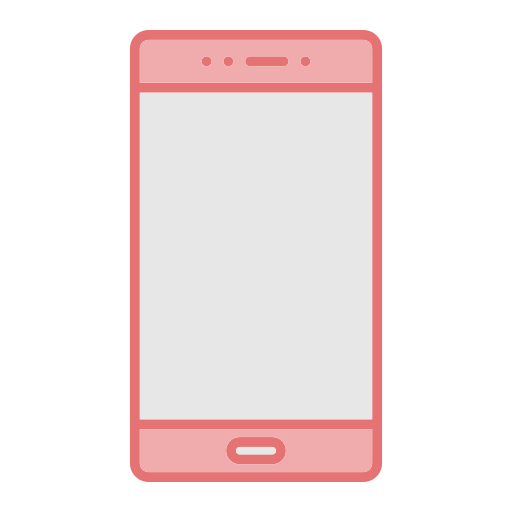 smartphone Generic color lineal-color icona