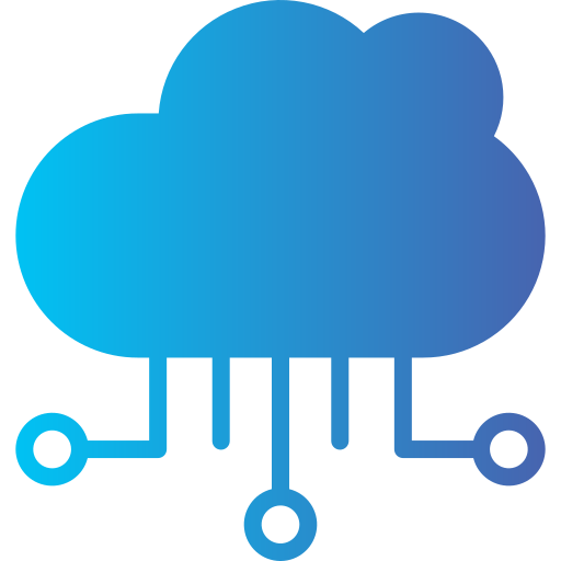 cloud computing Generic gradient fill Icône