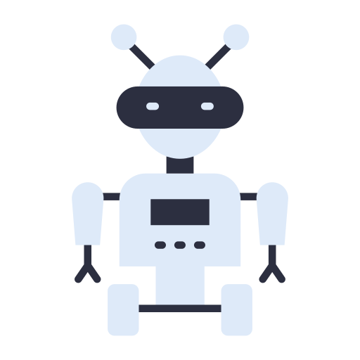 máquina robótica Generic color fill icono