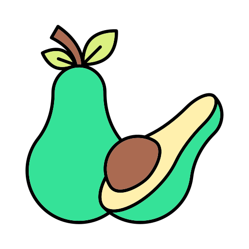 avocado Generic color lineal-color icoon